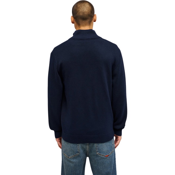 2026 Quiksilver Mens Salt Water Quarter Zip EQYFT05241 - Dark Navy